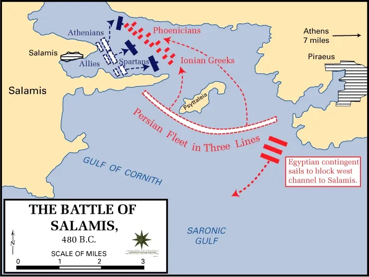 Battle of Salamis, 480 BC