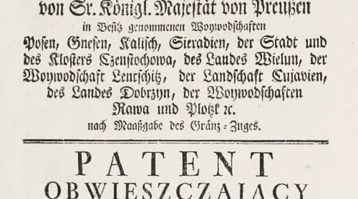 Drugi rozbiór Polski (1793) - jak Rosja i Prusy