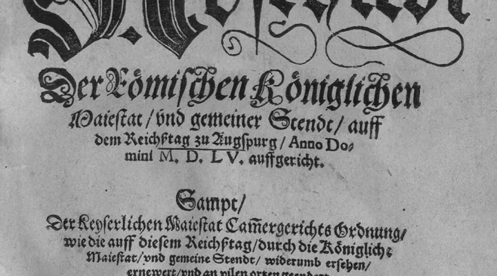 Pokój w Augsburgu - Cuius regio, eius religio