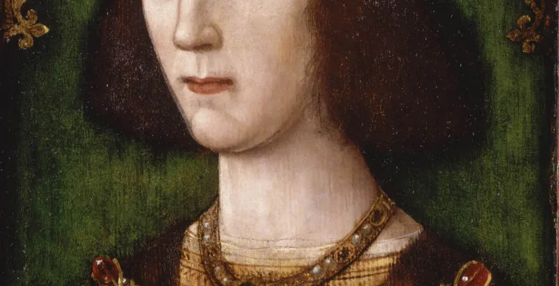 Portret Henryka VIII z 1509 roku, w roku jego koronacji.