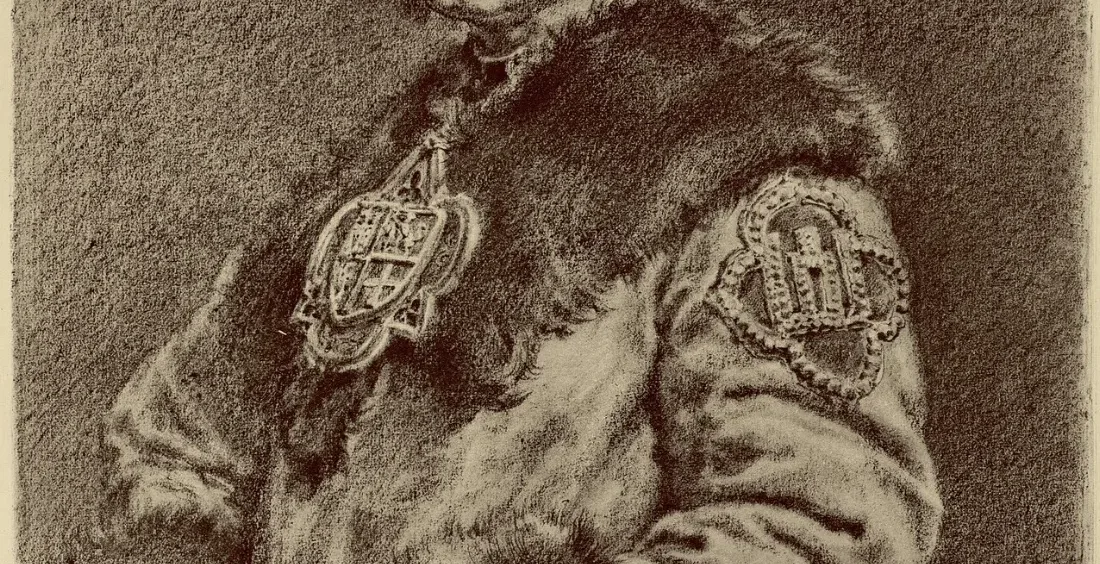 Portret Władysława II Jagiełły autorstwa Jana Matejki.