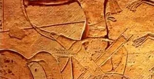 Ramzes II w bitwie pod Kadesz.