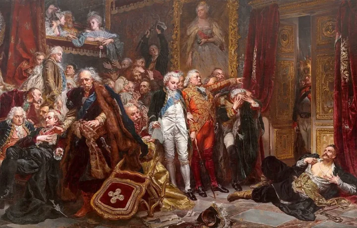 Sejm rozbiorowy (1773-1775) - zatwierdzenie I rozbioru