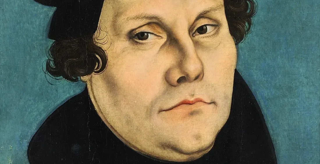 Portret Marcina Lutra autorstwa Lucasa Cranacha Starszego z 1528 roku.
