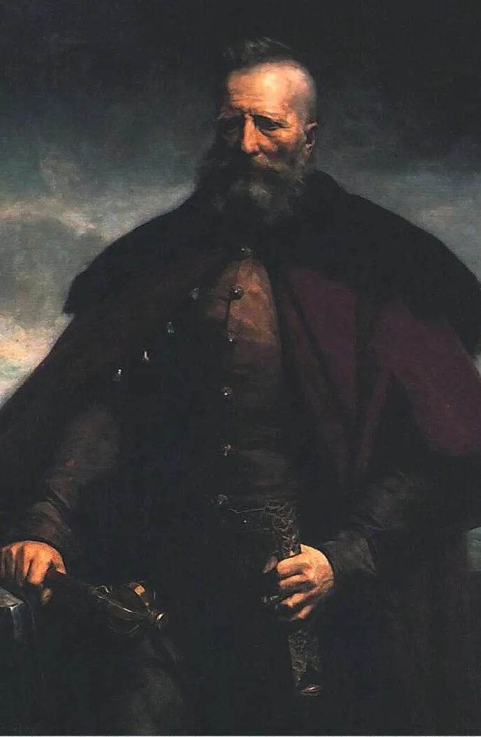 Portret hetmana Jana Karola Chodkiewicza.