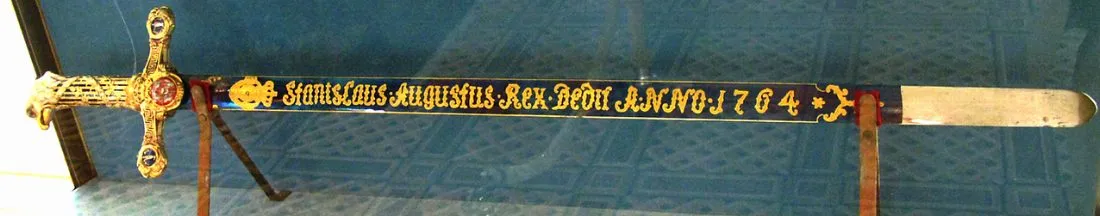 Ceremonial Sword of the Order of White Eagle of Stanisław August Poniatowski