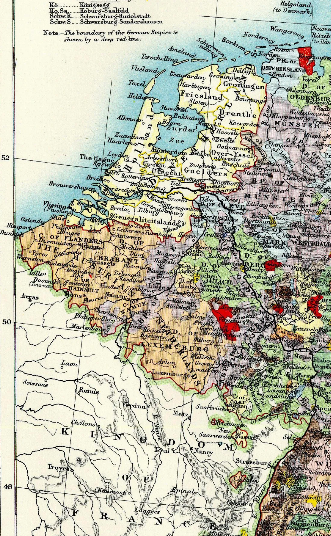 C. 1795 Benelux region