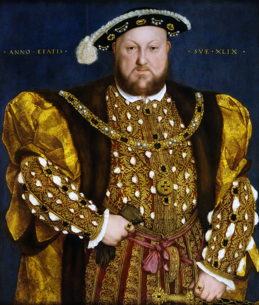 Portret Henryka VIII autorstwa Hansa Holbeina Młodszego.