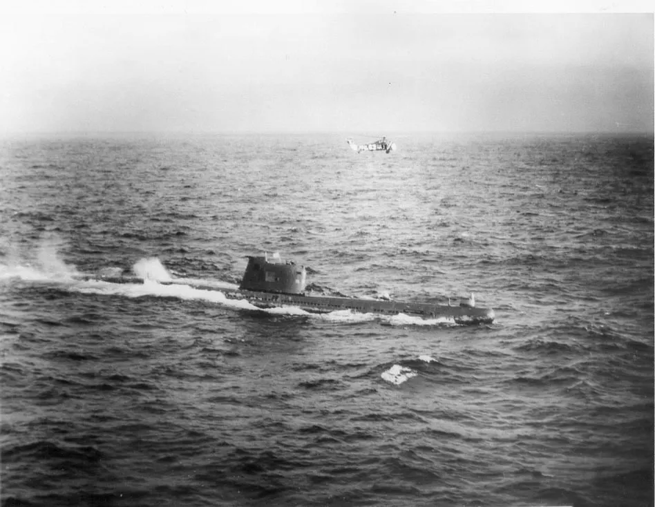 Soviet b-59 submarine