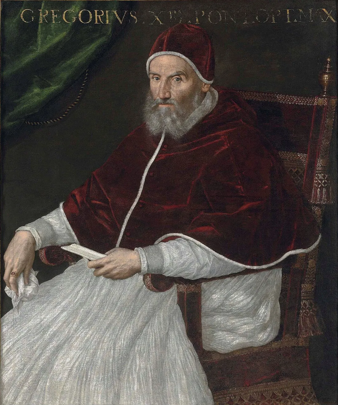 Lavinia Fontana - Portrait of Pope Gregory XIII