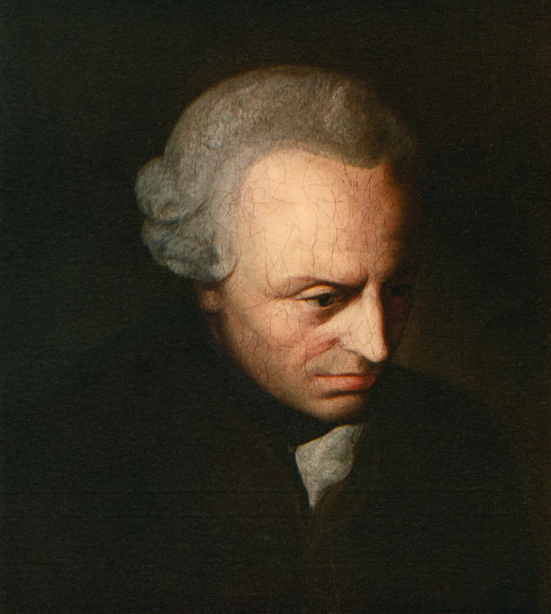 Immanuel Kant, niemiecki filozof i czołowy przedstawiciel myśli oświeceniowej, na portrecie z około 1790 roku