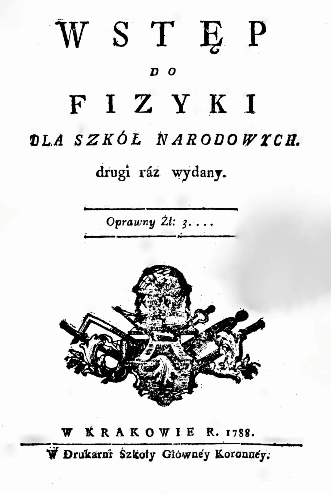 1788 Wstęp do fizyki dla szkół narodowych