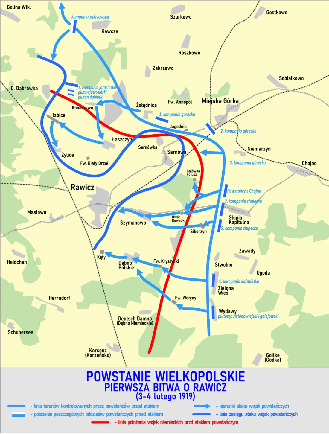 Bitwa 1 rawicz 1919