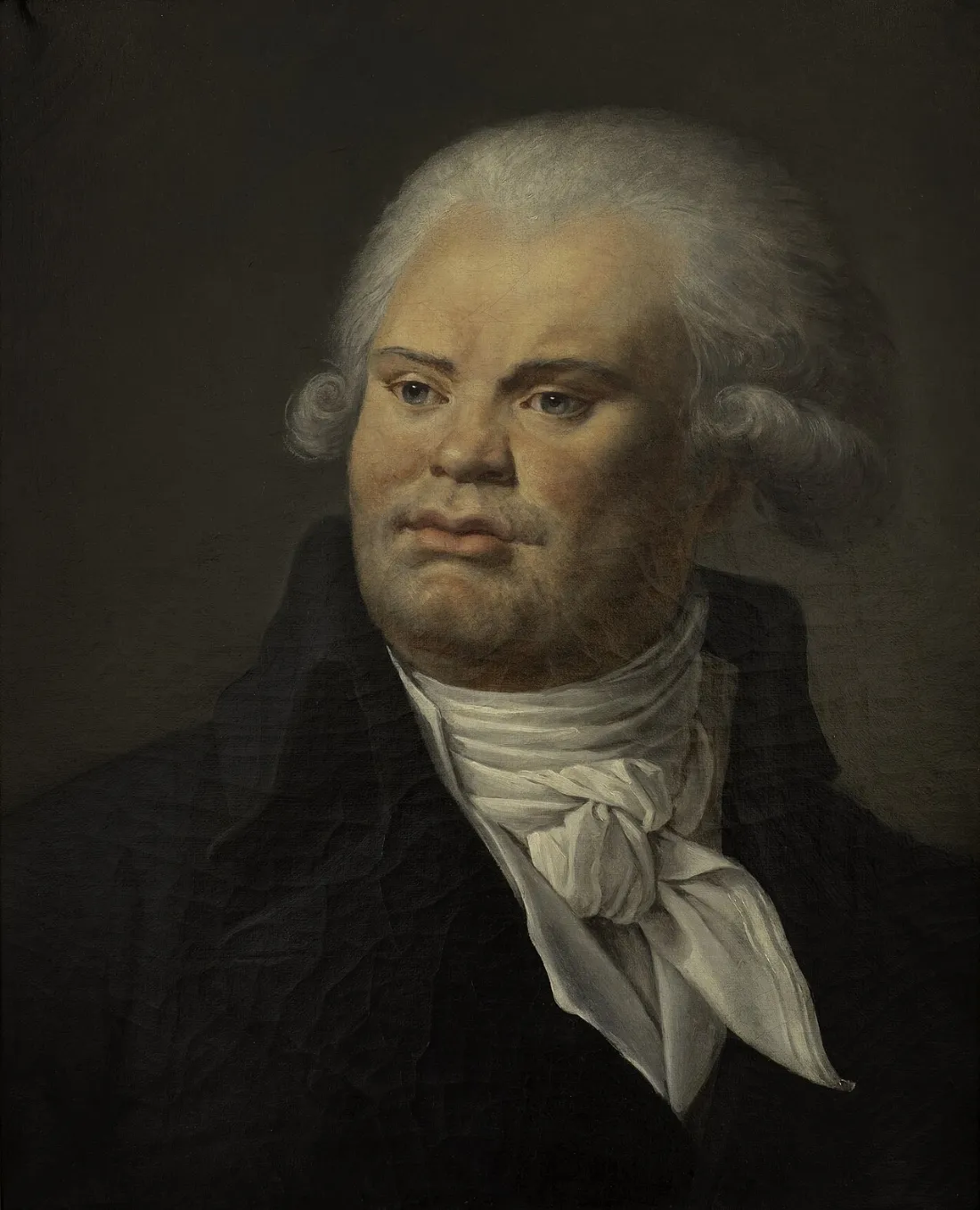 Anonyme - Portrait de Georges Danton 1759-1794 , orateur et homme politique - P712 - musée Carnavalet