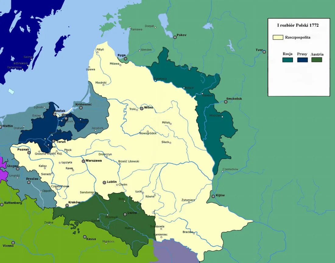 First Partition of Poland1772