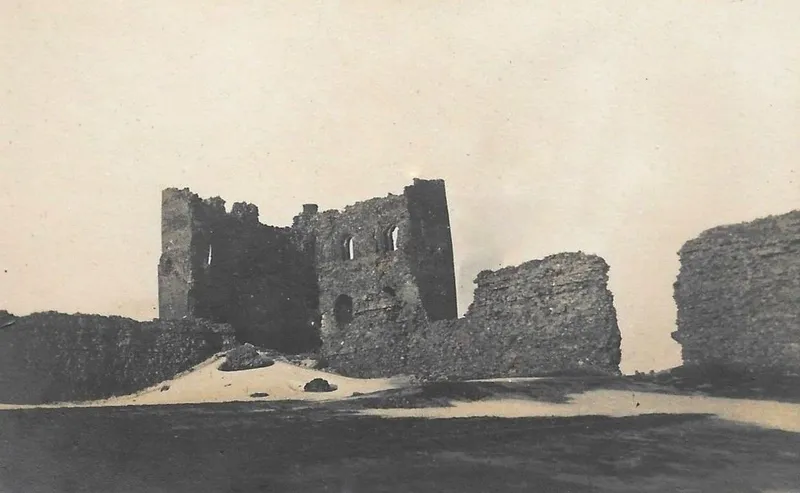 Kreŭski zamak, Kniaskaja. Крэўскі замак, Княская 1917