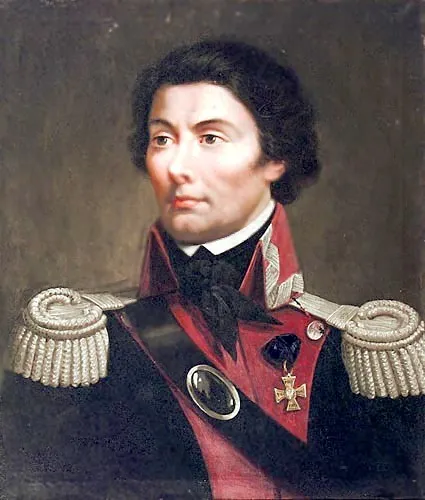 Portret Tadeusza Kościuszki, jednego z dowódców insurekcji.